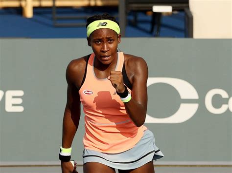With her height, she also has. Coco Gauff Height : Top Seed Open Coco Gauff 16 Beats No 2 ...
