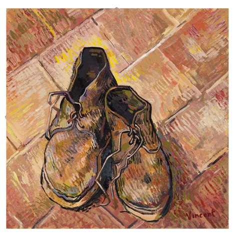 Van Gogh Shoe Painting Ubicaciondepersonascdmxgobmx