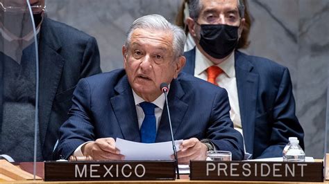Mexican President Proposes 1 Trillion Poverty Fund In Un Speech