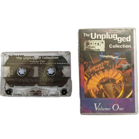Audio Cassette Used English The Unplugged Collection Vol 1 Bidcurios