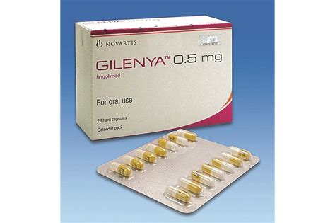 مواصفات كبسولات Gilenya جيلينيا لعلاج مرض التصلب المتعدد سوق الدواء
