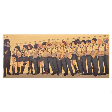 My Hero Academia Class 1 A Banner Poster Poster Pagoda