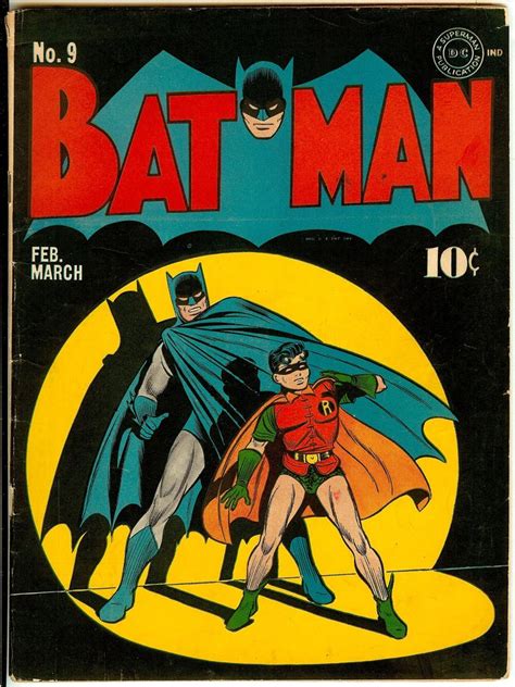 Batman Golden Age Batman Comic Book Cover Batman Comic Cover Batman