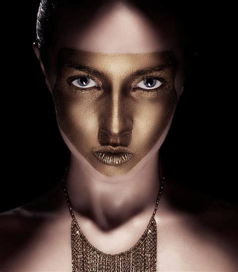 All That Glitters Is Gold Make Up Store M Magazine 17 By Christofer Zagal Makeup Artist