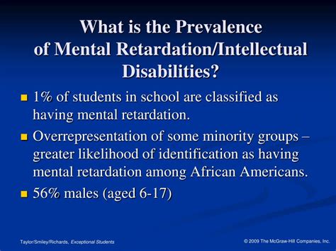 Ppt Students With Mental Retardation Intellectual Disabilities