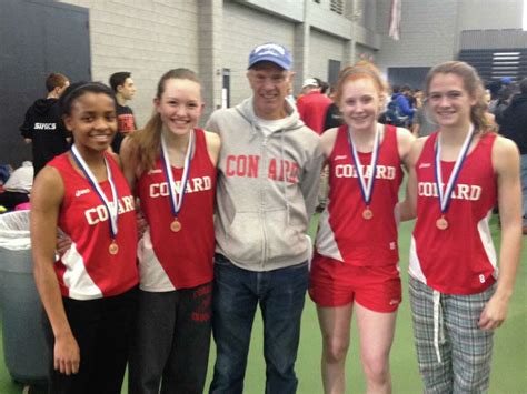 Class Ll Indoor Track Conard Sets Two Team Records