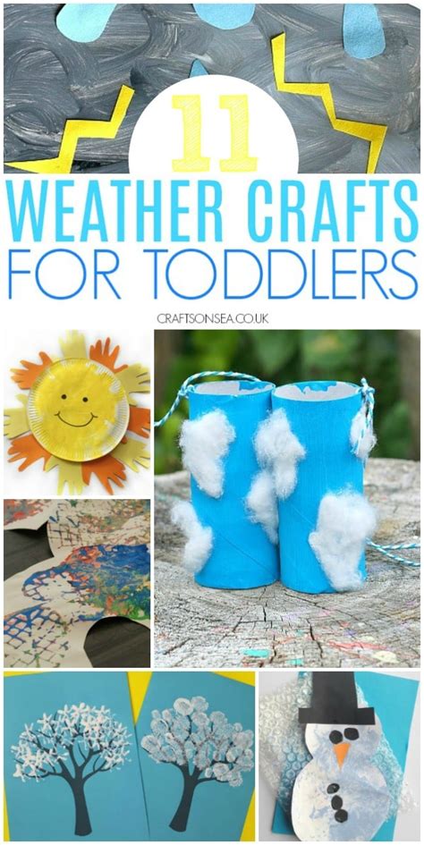 11 Easy And Fun Weather Crafts For Toddlers Crafts On Sea
