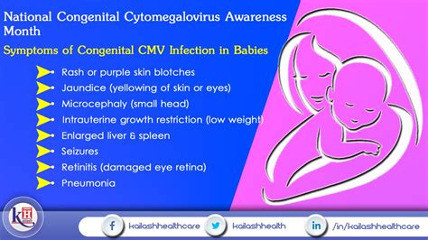Congenital Cytomegalovirus Cmv Infection Causes Sympt