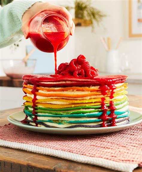 Rainbow Crepe Cake Recipe Dr Oetker