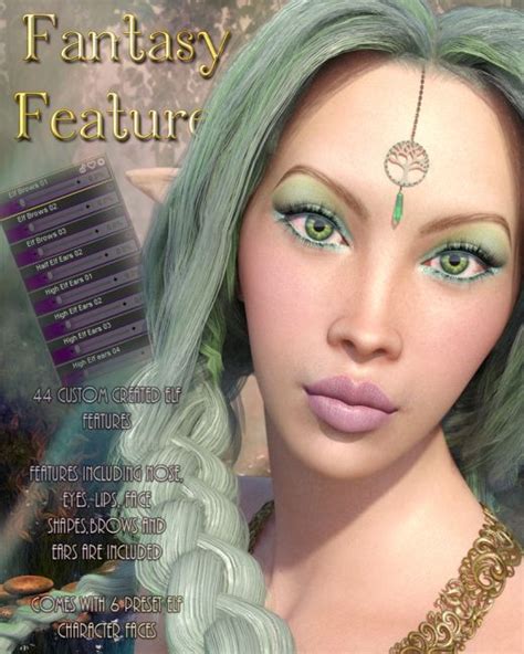 Tmli Fantasy Features 3d Models For Daz Studio And Poser