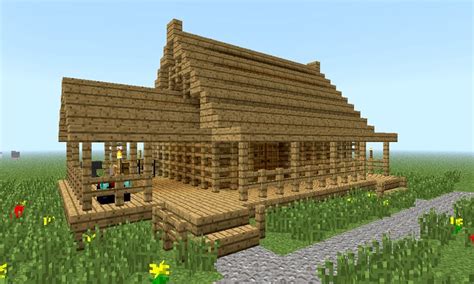A rural house can be classy and simple, as viewed from the picture. How to Cool Minecraft Houses Cool Minecraft Skins, build a simple house - Treesranch.com
