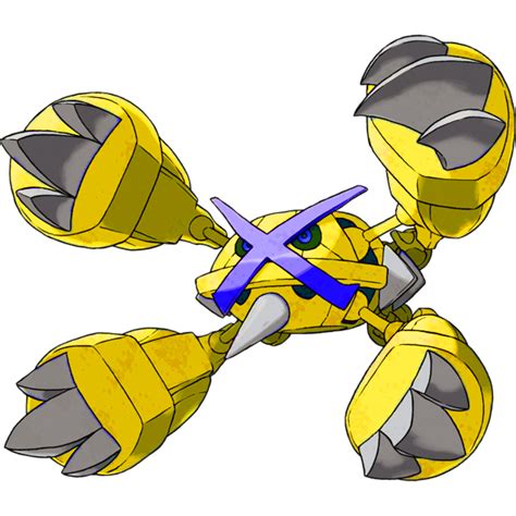 Mega Metagross Shiny Gold By Animefreak2579 On Deviantart