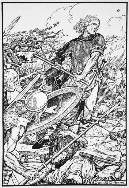 Alfred The Great At The Battle Of Ashdown 871 Alfred The Great At The