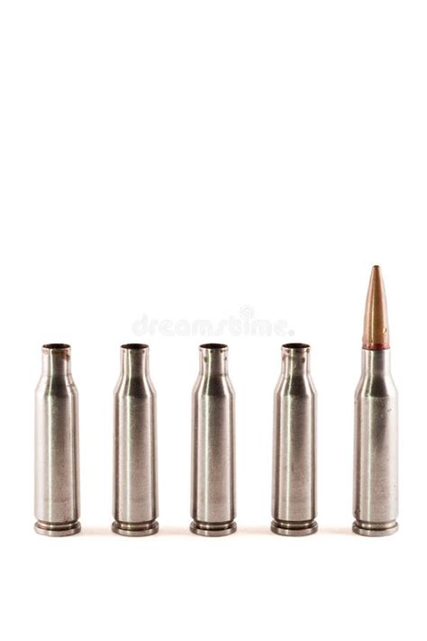 Ak Bullet And Shells Stock Image Image Of Shell Dangerous 8548803