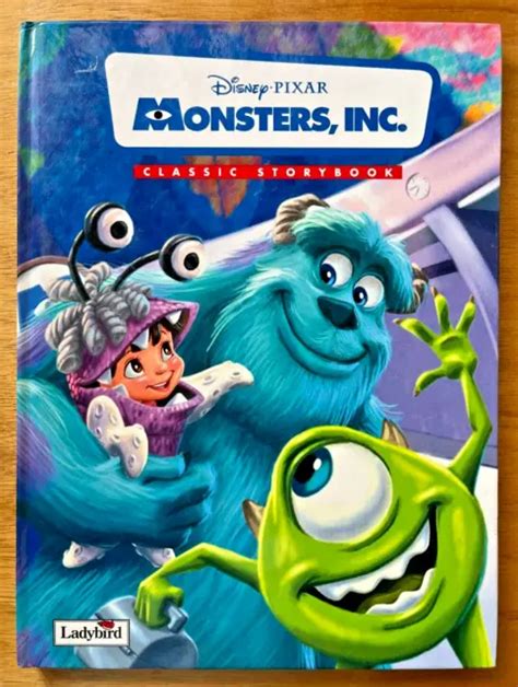 Monsters Inc Disney Pixar Classic Storybook Big Hardcover Book Ladybird