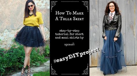 How To Make A Tulle Skirt Sgravalli