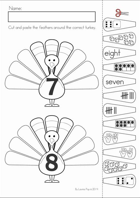 Remember these are in printable pdf format. Thanksgiving Math & Literacy Worksheets and Activities | Thanksgiving math kindergarten ...