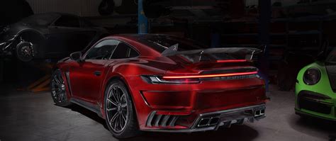 2560x1080 2022 Porsche 911 Turbo S Stinger Gtr Carbon Edition 2560x1080