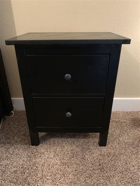 Get the best deal for ikea nightstand from the largest online selection at ebay.com. IKEA - HEMNES 2 Drawer Nightstand - Black for Sale in ...