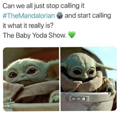 Catch The Baby Yoda Show On Disney Plus Fridays 8 00 Pm Lol R