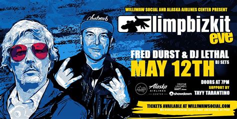 Limp Bizkit Eve With Fred Durst And Dj Lethal Williwaw Social Anchorage Ak May 12 2023