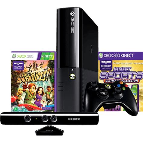 Tamanhos Medidas E Dimensões → Console Xbox 360 4gb Kinect Sensor