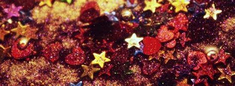 Gold Glitter Stars Hearts Sparkle Facebook Covers Myfbcovers