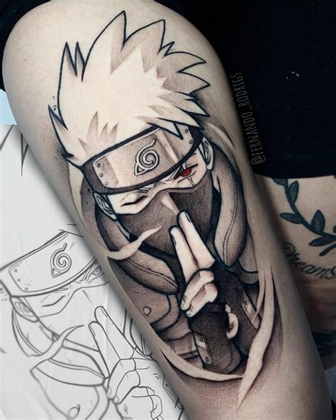 10 Best Kakashi Tattoo Ideas You Possess To See To Believe