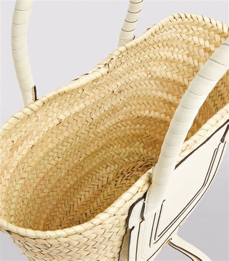Chloé White Medium Marcie Basket Bag Harrods Uk