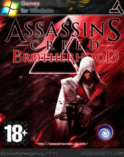 Assassin S Creed Brotherhood PC Box Art Cover By Lukathehedgehog