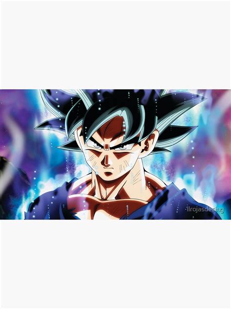 Best Fan Art Goku Ultra Instinct Poster By Llrojasdesing Redbubble