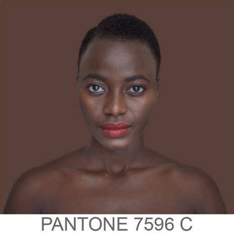 Skin Tones Pantone Colors Photo Project Humanae Angelica Dass 87