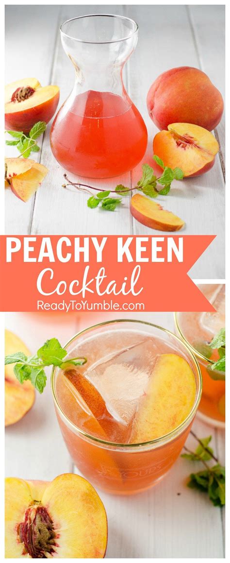 It's important to know what the wording means. Peach Bourbon Cocktail - The 