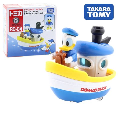Takara Tomy Tomica Dream Tomica Ride On Disney Rd 04 Donald Duck