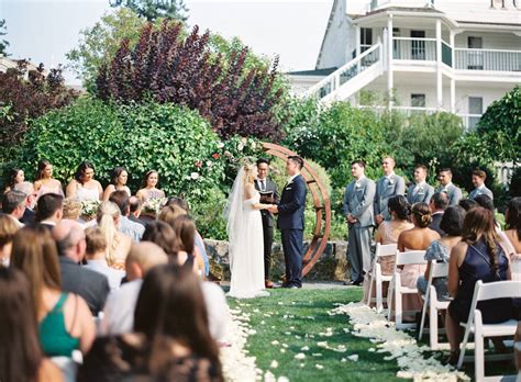San Juan Islands Wedding In A Garden By The Sea Seattle Real Weddings