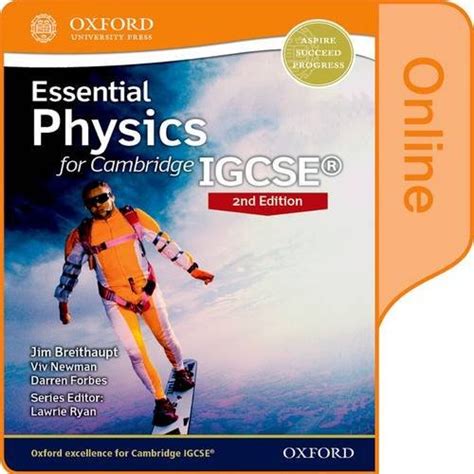 9780198355229 Essential Physics For Cambridge Igcse Online Student