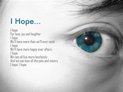 Hope Quotes And Poems Quotesgram