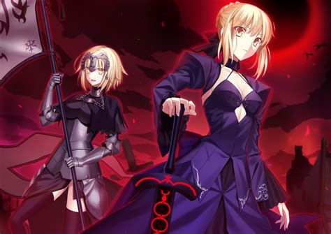Wallpaper Anime Fate Grand Order Fate Series Saber Alter Ruler