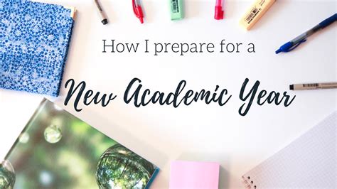 How I Prepare For A New Academic Year Back To School 2019