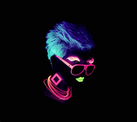 Neon Face Wallpapers Top Free Neon Face Backgrounds