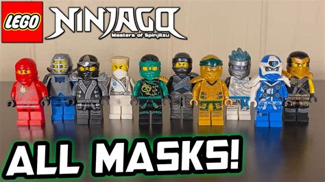 All Ninjago Ninja Masks 2011 2021 ⚔️ Youtube