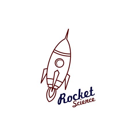 Rocket Science Vector Design Images Rocket Science Space Voyager Theme