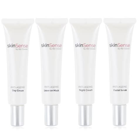 Skinsense 4 Piece Anti Ageing Discovery Collection Qvc Uk