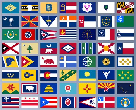 Redesigns Of Us State Flags In Alphabetical Order Rve Vrogue Co