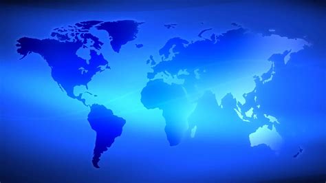 Download Blue World Map Background