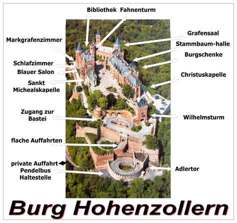 Grundriss Burg Hohenzollern Aus Der Luft Gesehen Draufsic Flickr