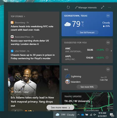 How To Show Or Hide Weather On Windows 10 Taskbar Phoenix Technology