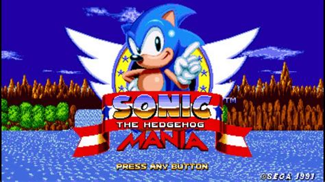 Mania Plus Mod Sonic 1 Mania Youtube