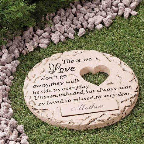 Personalized Memorial Garden Stones For Mom Helene Mckay