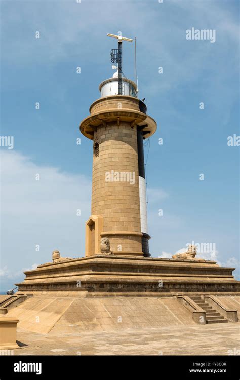 Old Galle Buck Lighthouse Colombo Fort Sri Lanka Stock Photo Alamy